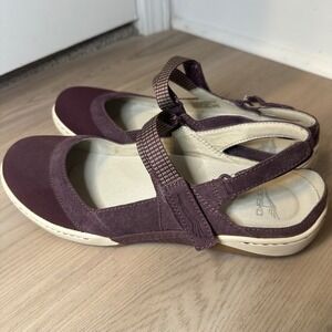 Dansko Raeann Shoes Comfort Slingback Athletic Purple Women's Sz 9.5-10 EU 40